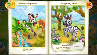 Hay Day | Level 179 | Unlock Gray Baby Zebra 🦓