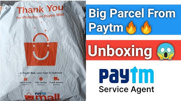 Big Parcel From Paytm🔥 Unboxing | PayTm की तरफ से मिला फ्री गिफ्ट | PayTm Service Agent Gift