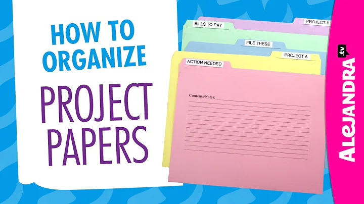 How to Organize Project Papers (Part 5 of 9 Paper ...