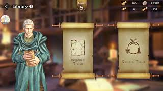 UNIT TRAITS Creation in LIBRARY  in Game of Thrones Beyond the Wall screenshot 4
