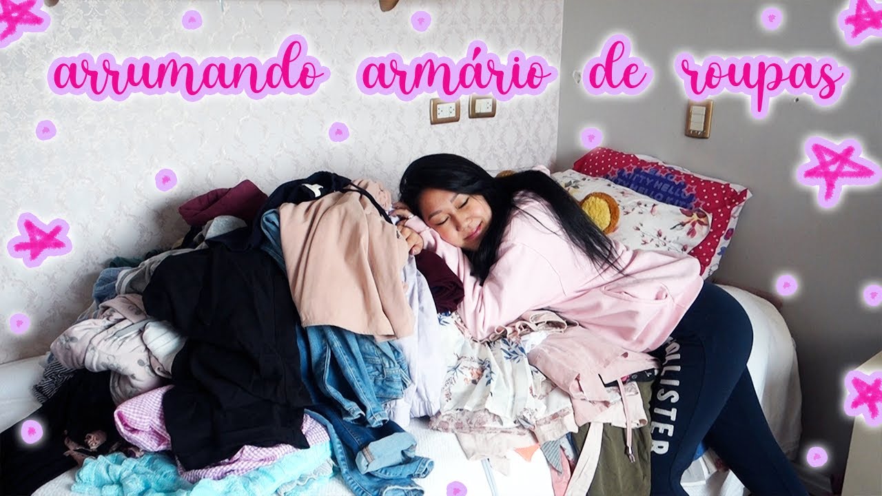 Arrumando meu Armário de Roupas ❤️ Marie Kondo | Lari Oyama