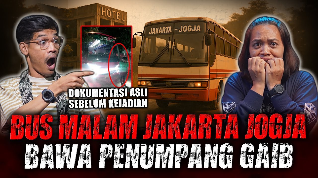 PERJALANAN HOROR JAKARTA - JOGJA ! LIBURAN BARENG SAMA ORANG YANG SUDAH MENINGGAL !