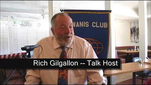 KIWANIS PALM SPRINGS SPEAKER -- Rich Gilgallon -- ...