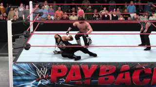 WWE Payback 2016 | WWE 2K16 simulation | Aj Styles vs Roman Reigns (c)