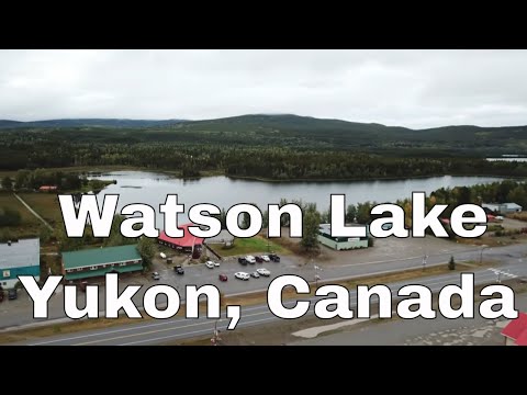 Drone Watson Lake, Canada | Yukon Territories | Sign Post Forest