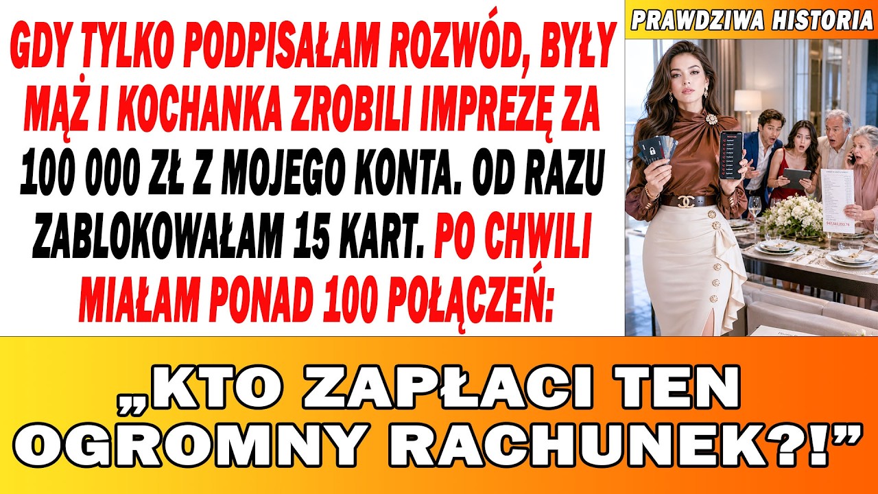 Bożena zaśmiała się triumfalnie, a jej piskliwy głos odbił się od marmurowych ścian urzędu stanu cywilnego. „Nareszcie pozbyłam się tych pasożytniczych pijawek. Niech szuka sobie kartonowego pudła...