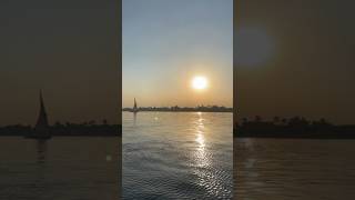 Felucca Sailing On The Nile River In Luxor