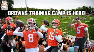 WHERE THE BROWNS QB BATTLE STANDS AS TRAINING CAMP STARTS - The Daily Grossi