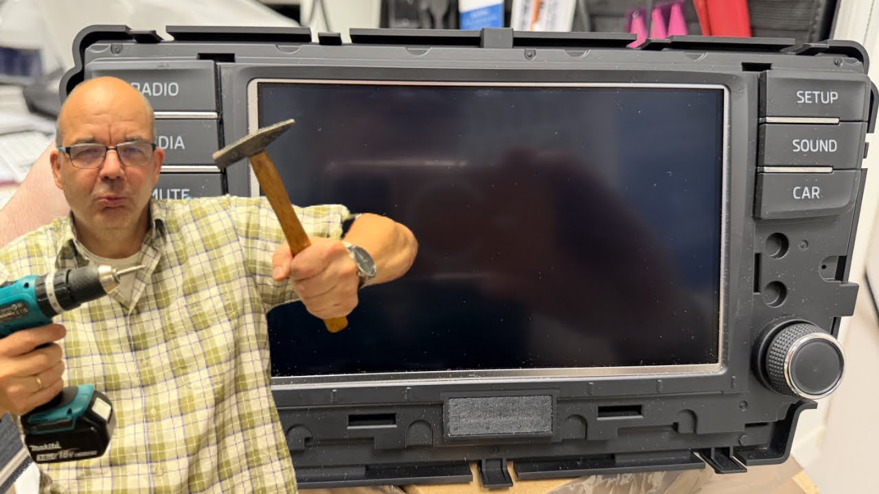 LCD Reparaturservice für Skoda Autoradio Swing – Teilenummer 5JA 035 867 F