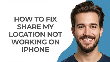 How To Fix Share My Location Not Working On iPhone - GUIDE!