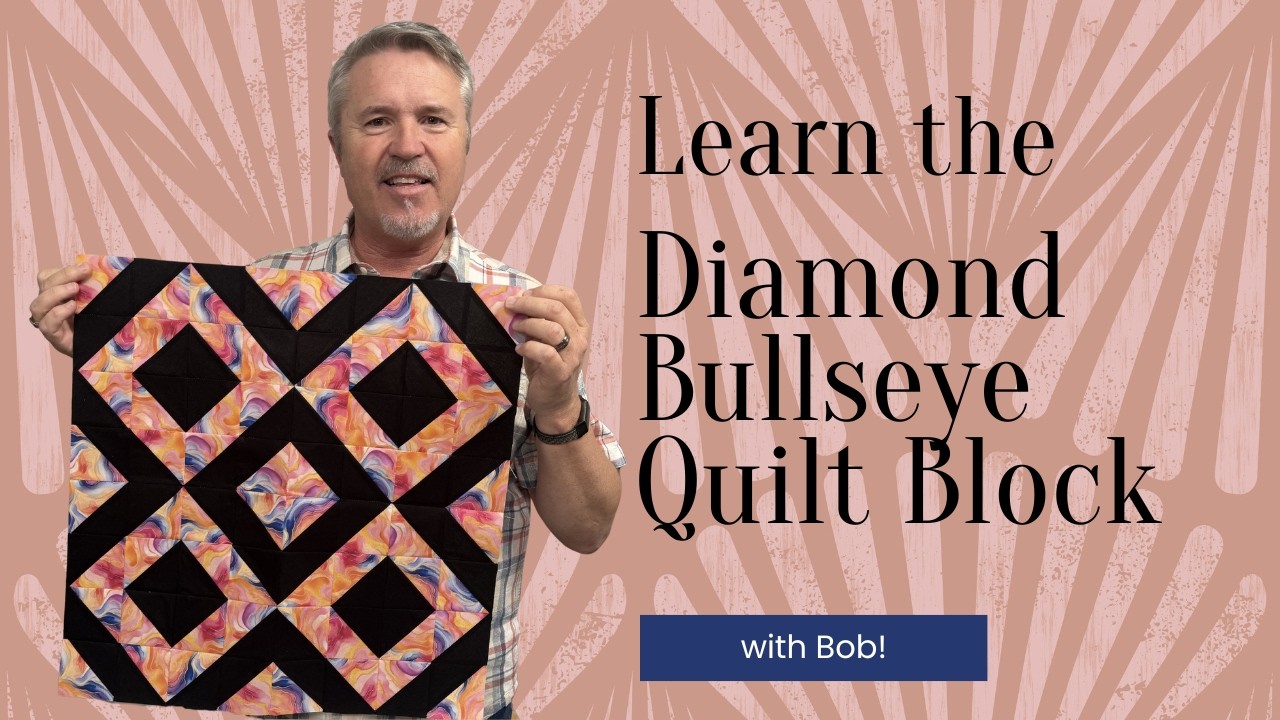 Diamond Bullseye Block – Step-by-Step Tutorial