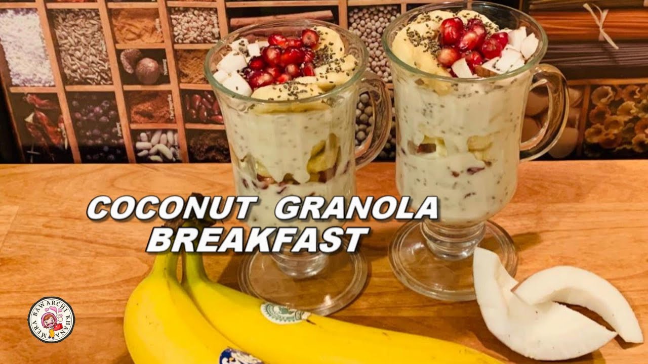 Healthy Breakfast Coconut Granola Breakfast How to Make Granola