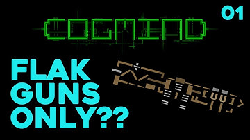 Cogmind | Flak Guns Only Challenge! | Part 1 [Twitch VOD]