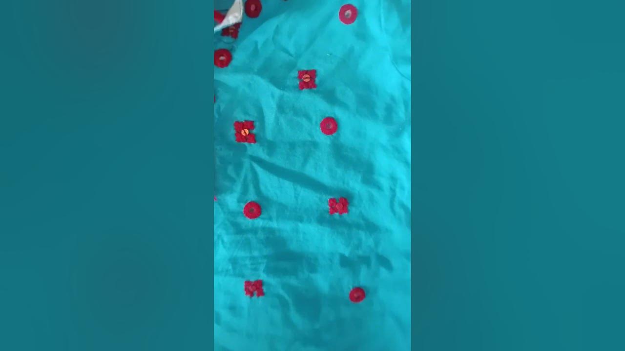 little-baby-embroidery-dress-design-youtube