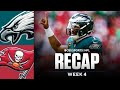 Eagles hold off Buccaneers' comeback bid, improve to 4-0 on season | Game Recap
