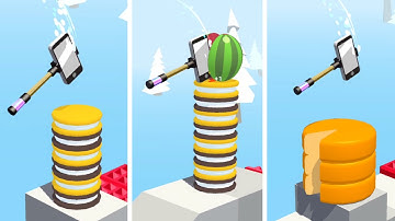 Slice it All! 🔪⚔️🪓 Very Satisfying And Relaxing ASMR Slicing Game Perfect!