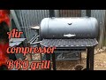 Air compressor Bbq grill build