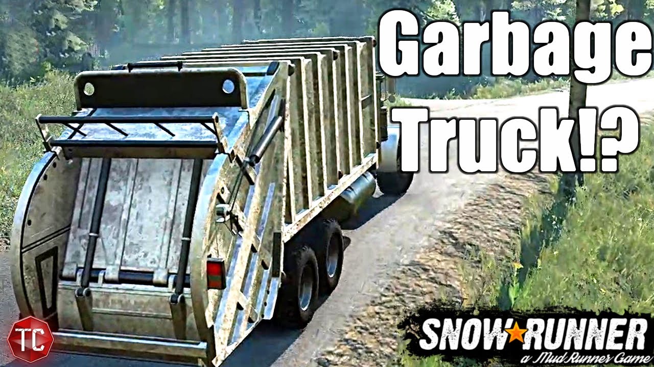 SnowRunner: NEW GARBAGE TRUCK!? RP