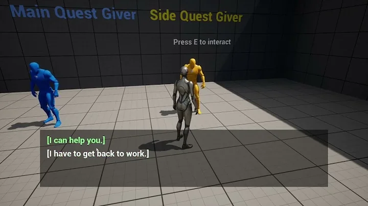 Wk8: Dialogue System (Behavior Trees)