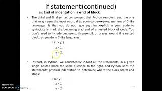 Python Programming 16 If statement in Python