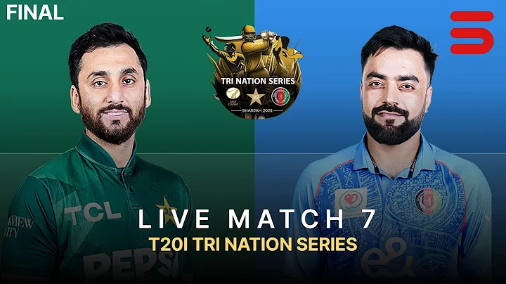 Live | Pakistan vs Afghanistan | T20I Tri Nation Series 2025 | Match 7 FINAL | ECB | M3Q1K