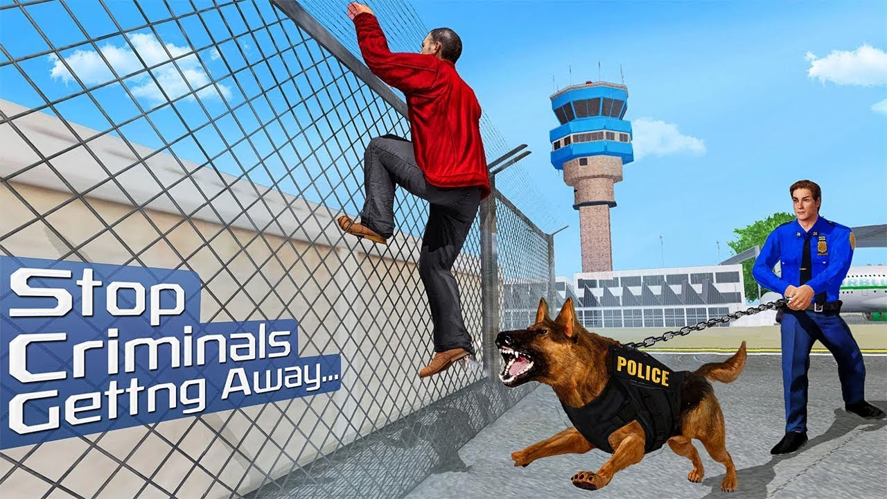 US Police Dog 2019 Airport Crime Chase - Android Gameplay