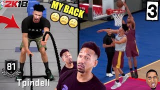 BROKE MY BACK & POSTERIZED AT PRACTICE! NBA 2K18 My Career Ep.3