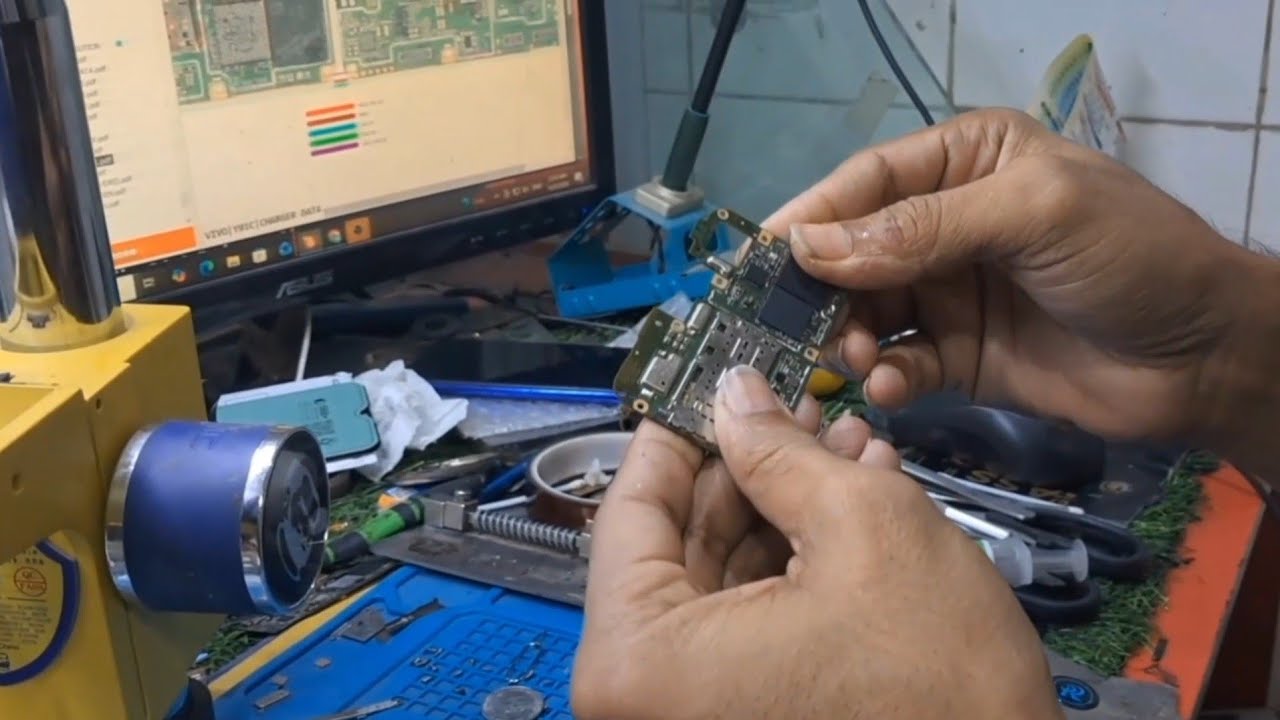 Dead mobile Repair Step By Step // Vbus line short solution // Vivo Y91