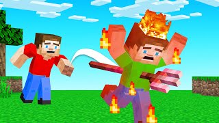 I Built The ULTIMATE FIRE TRIDENT In Minecraft!