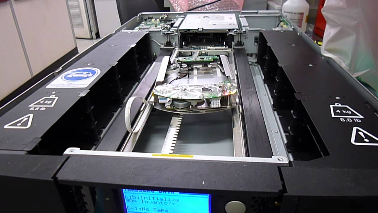 Tandberg Tape Drive YouTube