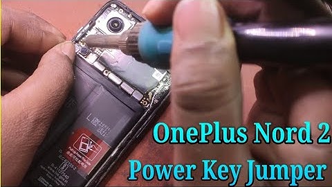 OnePlus Nord 2 Power Key Not Working || Nord 2 Power Button Jumper Ways || #smartmobiletech
