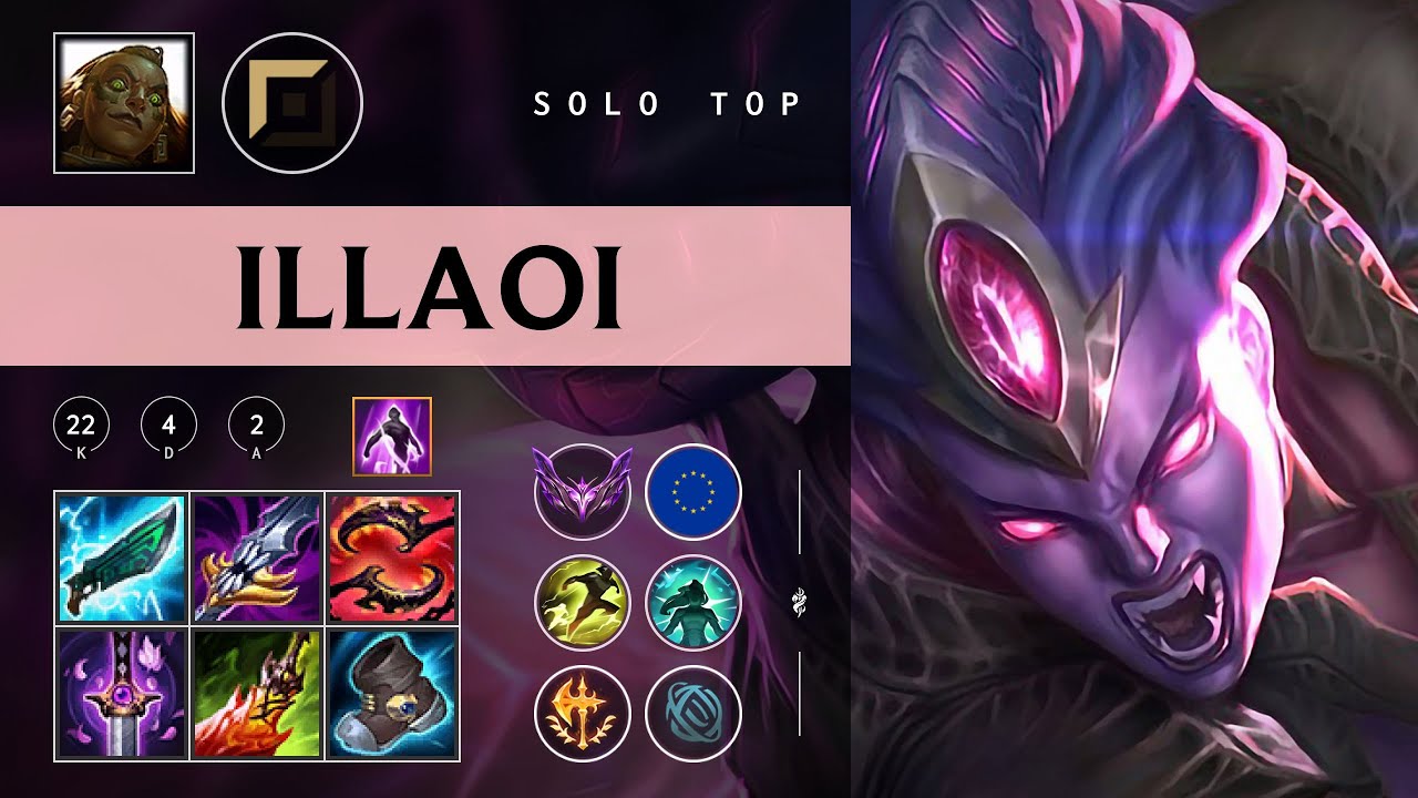 Illaoi Top vs Ryze - EUW Master Patch 26.01