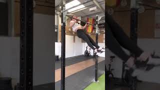 Butterfly chest to bar (c2b) pull up.