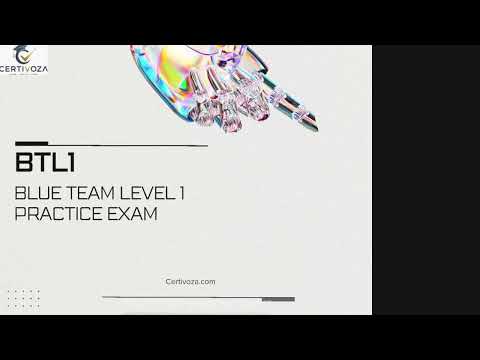(BTL1) Blue Team Level 1 Practice Exam | Certivoza