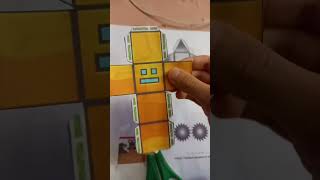 geometry dash papercraft #robtopgames #stereomadness #gd #gaming #games #geometrydashpapercraft