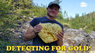 Metal Detecting in USA Pacific North West (Whites MXT detector) Bedrock Prospecting by WildernessEric 10,923 views 11 months ago 27 minutes