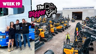 143 Scania GONE! | Trucker Tim in MY Excavator | Hyundai LAUNCH!  Digger Girl Diaries Week 19