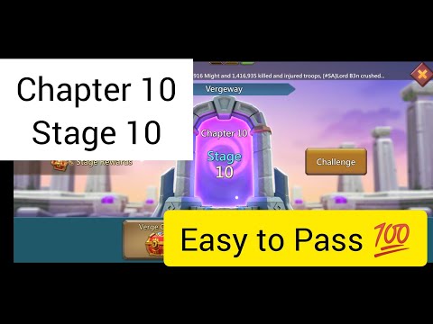 Vergeway Chapter 10 Stage 10 | Lords Mobile