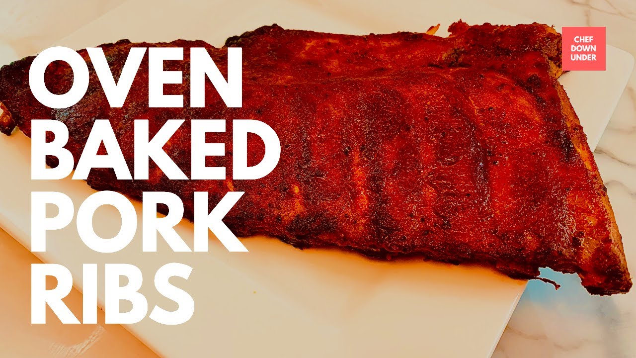 Oven baked ribs How to cook ribs in the oven Fall off the bone ribs