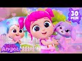 Bunny Diva! 🐰 Cute Bunny Song | Little Angel Kids Songs & Nursery Rhymes