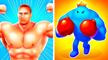Muscle Race VS Punchy Race - SpeedRun Gameplay Walkthrough (Android,iOS) NEW UPDATE Ep 1