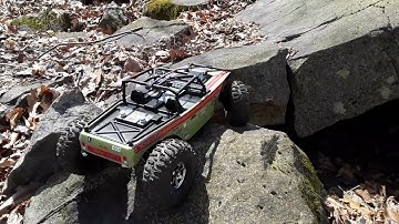 lcg 10th scale crawler punks customs stagedive capra build at Meng Preserve SE PA