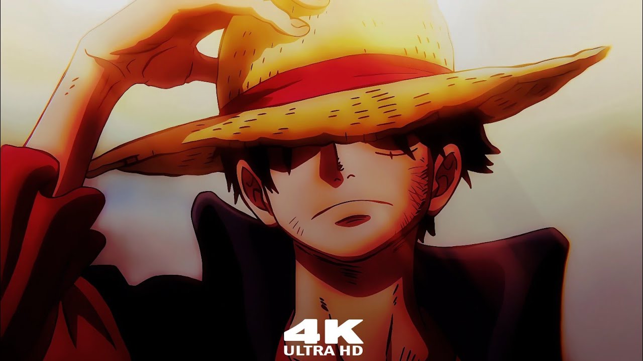 2 Hours loop - 4k HD - Strawhat Luffy -One Piece- Live Wallpaper & Screensaver #anime #livewallpaper