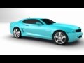 Chevrolet Camaro 3D Animation Maya 