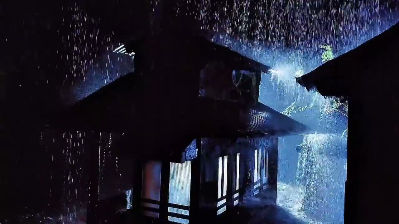 Deep Sleep in Minutes – Relaxing Rain on Tin Roof (No Music) Thunderstroom