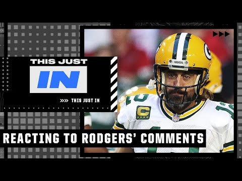Reacting to Aaron Rodgers opening up on positive COVID-19 test and vaccination status | This Jus