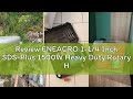 Review ENEACRO 1-1/4 Inch SDS-Plus 1500W Heavy Duty Rotary Hammer Drill, Safety Clutch 4 Functions w