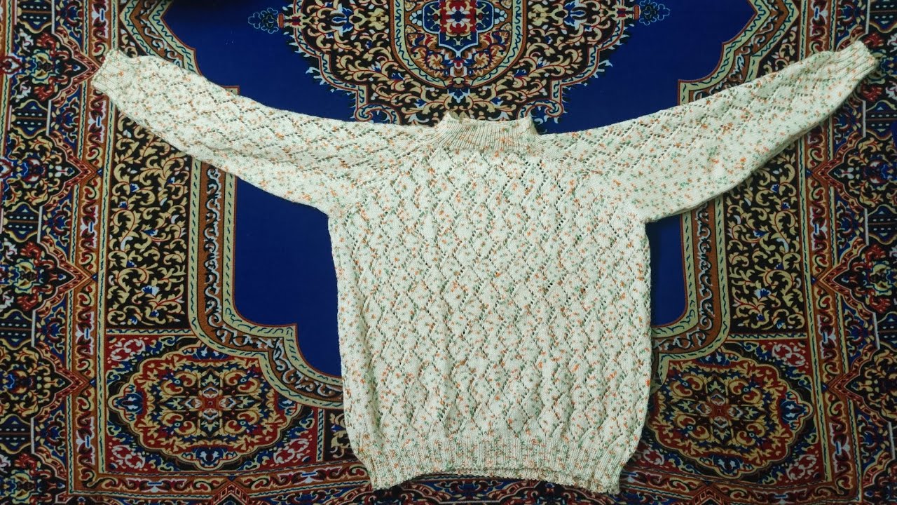 हाथ से बुना हुआ स्वेटर कैसे बनाएँ | how to make a hand knitted sweater 
