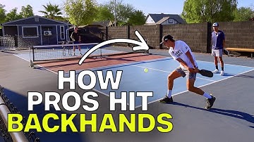 Connor Garnett Adds POWER To Your Backhand  (#3 Player in the World)