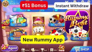 Get ₹51 | New Rummy Earning App Today | Teen Patti Real Cash Game|New Teen Patti Earning App|Rummy screenshot 5